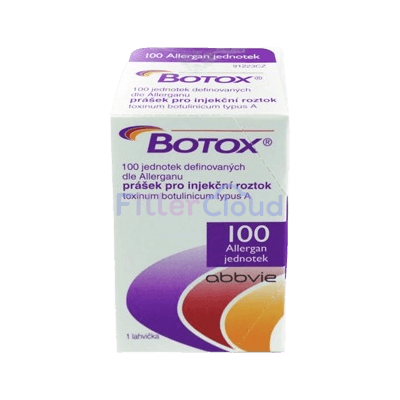 Botox 100 Allergan Units vial box in European packaging by AbbVie