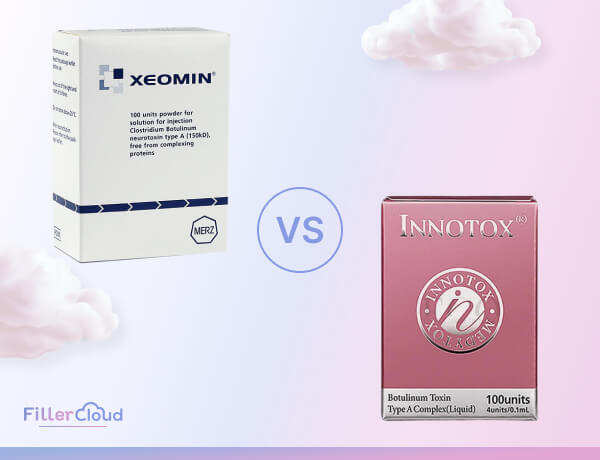 Xeomin vs Innotox botulinum toxin comparison